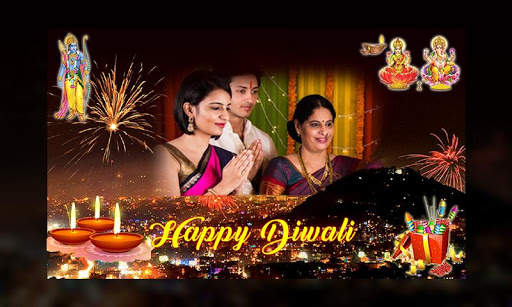 दीपावली फोटो फ्रेम्स - Deepavali Photo Editor screenshot 4