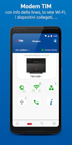 TIM Modem screenshot 2