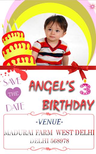 birthday invitation card maker HD 2020 screenshot 4