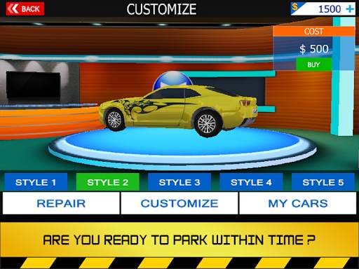 Parking 3D - Car Parking screenshot 2