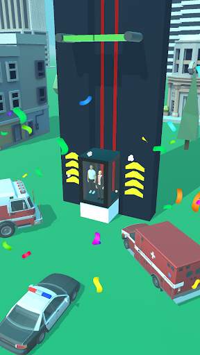 Elevator Fall - Lift Rescue Simulator 3D screenshot 5