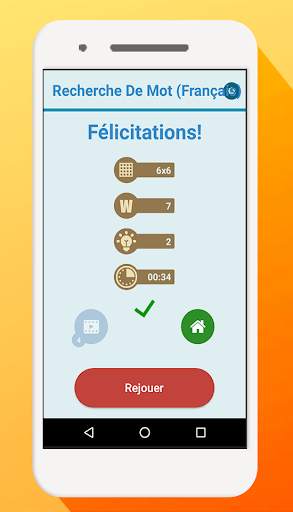 Recherche De Mot dans Français / Game Free screenshot 5