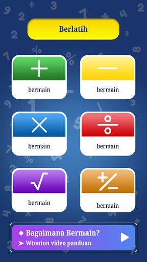 permainan matematik - Penambahan Penolakan pendara screenshot 3