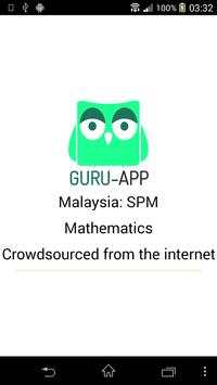 SPM Mathematics Guru-App screenshot 2