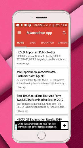 Mwanachuo App 2 تصوير الشاشة