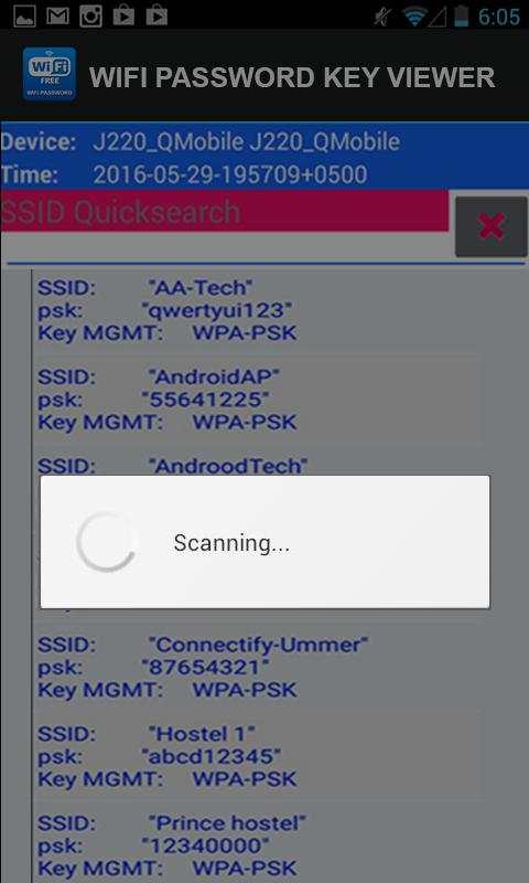 WiFi Password Key Viewer screenshot 3