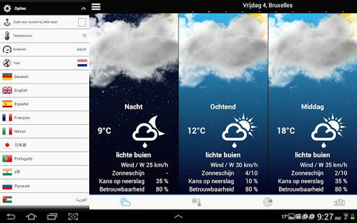Weerbericht voor België screenshot 6