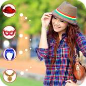 Girl photo editor logo