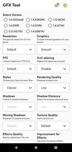GFX tools for PUBG & BGMI (No ads) स्क्रीनशॉट 3