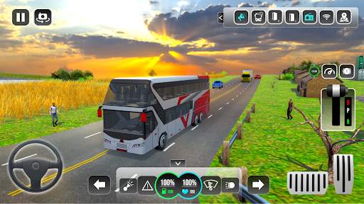 Simulator bus 3d-Permainan bus screenshot 11