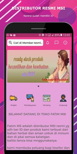 Fatim Distributor MSI screenshot 1