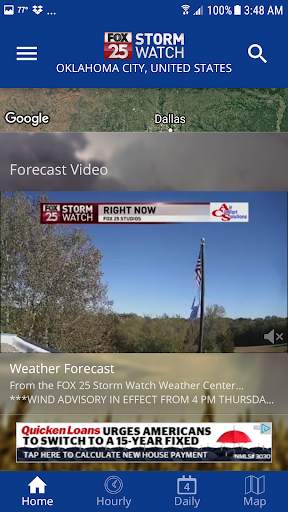 FOX 25 Stormwatch Weather 2 تصوير الشاشة