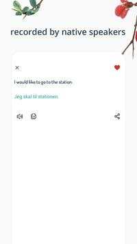Danish Phrases 3 تصوير الشاشة