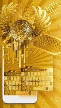 Golden music keyboard screenshot 1