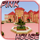 Map Pink Princess House Craft icon