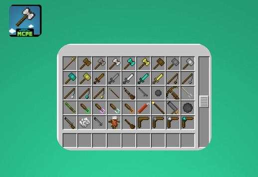 More Tool- Weapon mod for MCPE 1 تصوير الشاشة