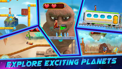 Bheem Galaxy Rush Game screenshot 1