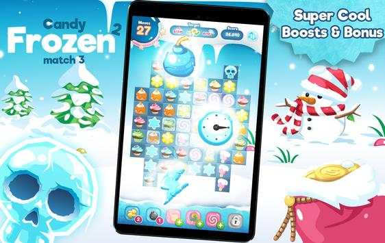 Candy Pop Frozen Mania Match 3 screenshot 3