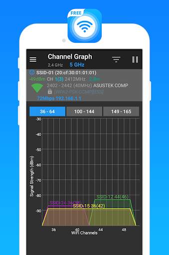 Wifi Analyzer screenshot 5