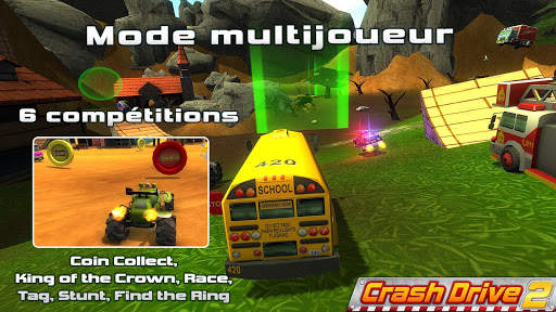 Crash Drive 2: Jeu de voiture screenshot 3