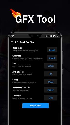 GFX Tool for PUBG - Game Launcher & Optimizer screenshot 1