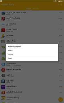 Awesome Backup:Apk Yedekleme screenshot 7