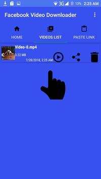 Fb Video Downloader screenshot 7