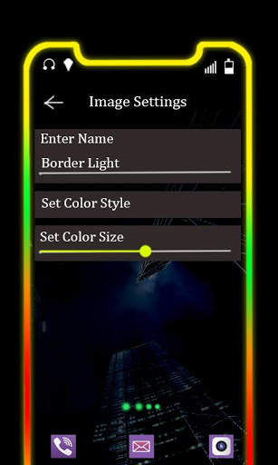 Border Light Mobile Theme 2020 screenshot 2