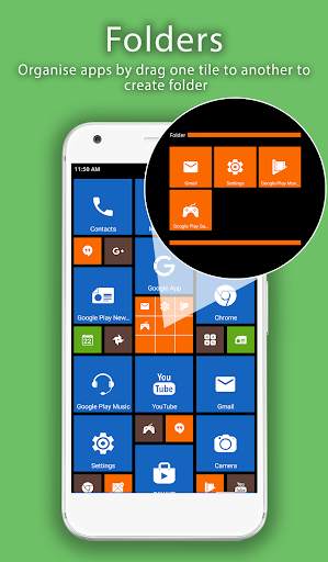 8.1 Metro Look Launcher Pro 2 تصوير الشاشة