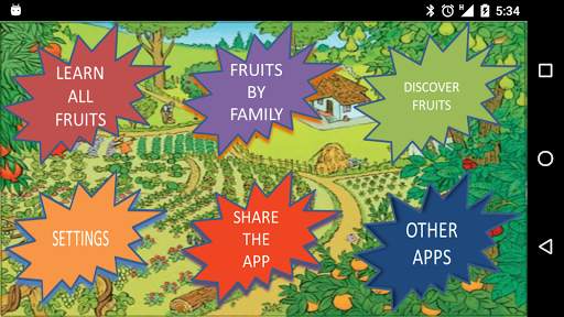 Fruits with name & picture screenshot 1