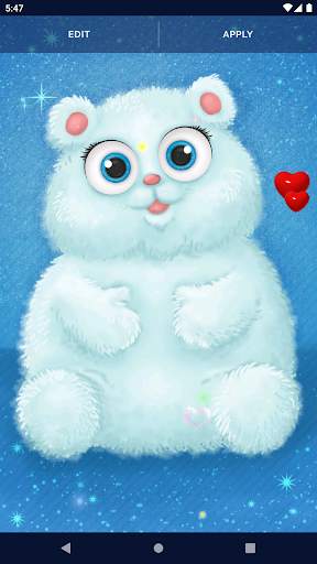 Cute Fluffy Live Wallpaper screenshot 4