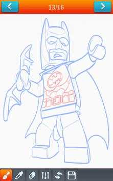 How To Draw Lego Super Heros screenshot 3