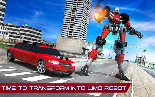 Limo Robot Transformation: Transform Robot Games screenshot 18