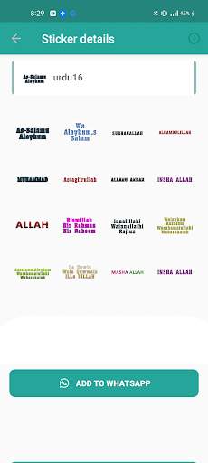 Funny Urdu Stickers for WhatsApp - Urdu Stickers screenshot 4