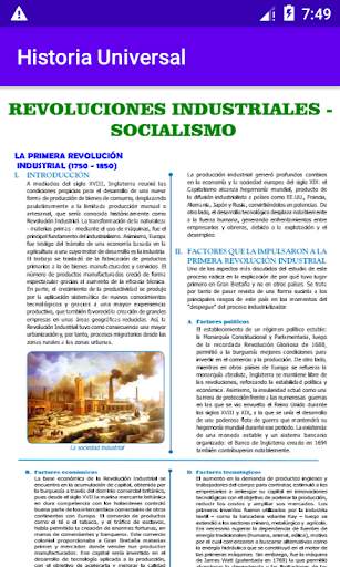 Historia Universal Preuniversitario स्क्रीनशॉट 8