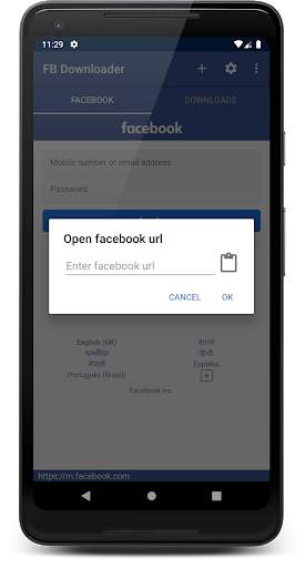 FDL - Video Downloader for Facebook screenshot 2