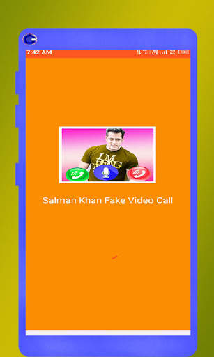 Salman Khan  fake video call screenshot 1