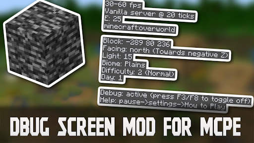 Debug Screen Mod for Minecraft screenshot 1