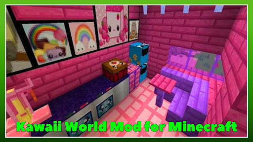 Kawaii World Mod Pink screenshot 2