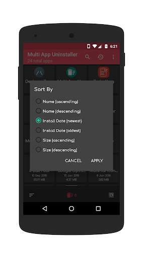 Multi App Uninstaller - Uninstall Multiple Apps screenshot 5