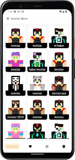 Invictor Skin for Minecraft PE screenshot 1