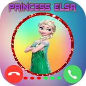 Fake Call From Princess Elsa icon