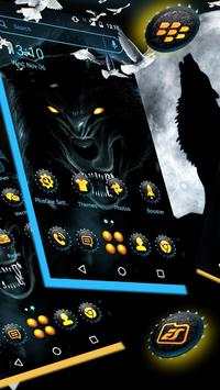 Dark Wolf Launcher Theme screenshot 3
