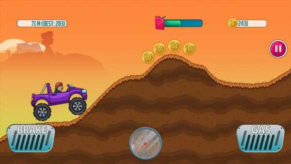 Hill Racing Car Climb screenshot 1