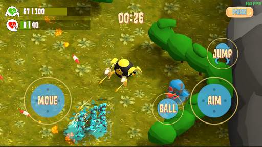 Craball - Zombie Robot Scrapper screenshot 2