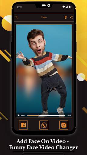 Add Face On Video - Funny Face Video Changer screenshot 4