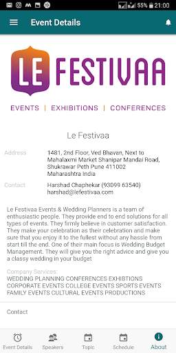 Livent - An Event Management App screenshot 4