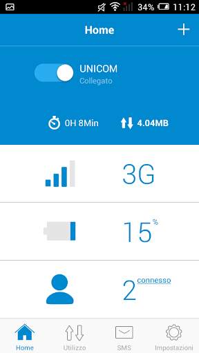 ALCATEL ONETOUCH LINK APP screenshot 1