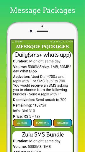 Zong Packages: Call, SMS & Internet 2020 screenshot 7