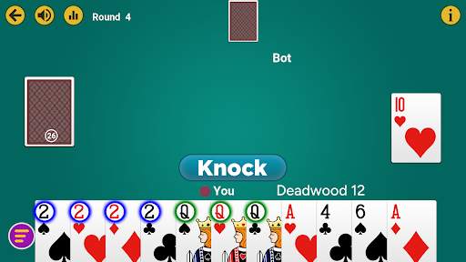 Gin Rummy Offline - Card game screenshot 2